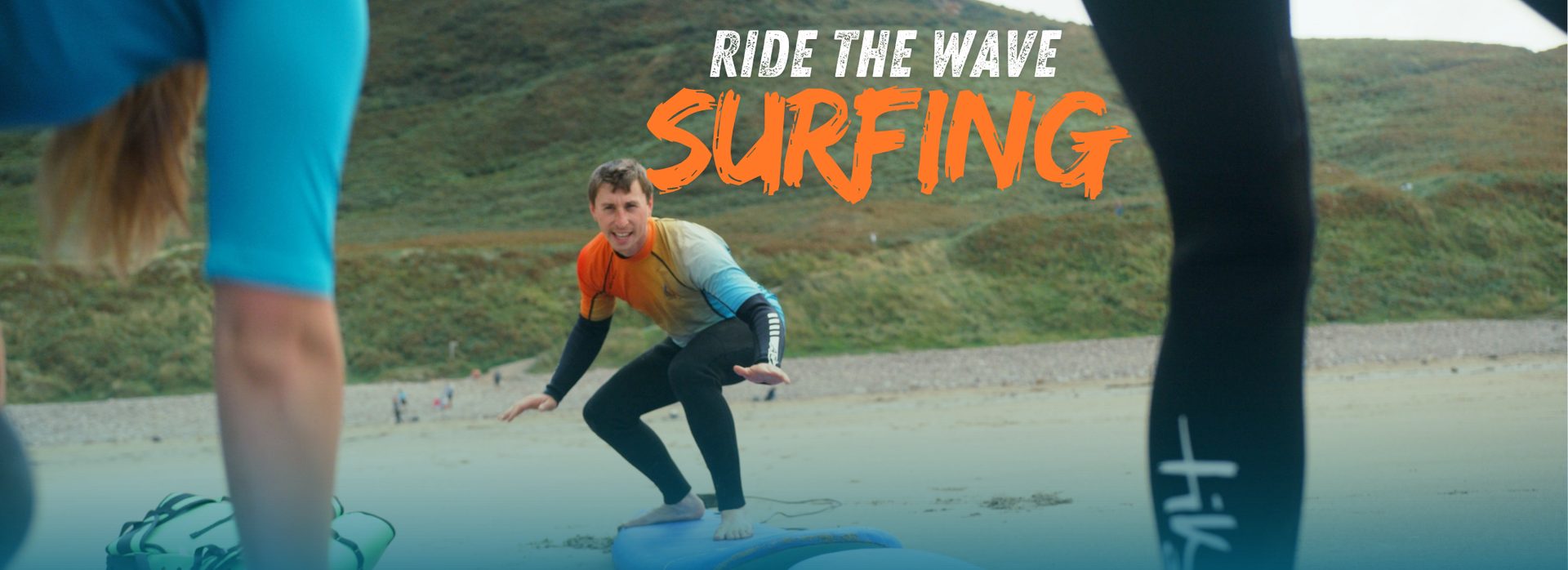 Catching waves on the Gower Peninsula